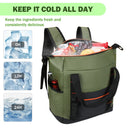 Tirrinia 36 Cans Insulated Soft Cooler Bag close-up detail