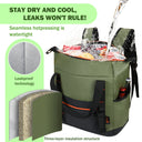 Tirrinia 36 Cans Insulated Soft Cooler Bag close-up detail
