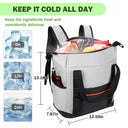 Tirrinia 36 Cans Insulated Soft Cooler Bag side view