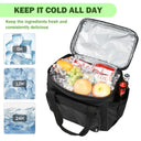 Tirrinia 24 Cans Insulated Soft Cooler Bag close-up detail