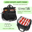 Tirrinia 24 Cans Insulated Soft Cooler Bag