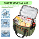 Tirrinia 24 Cans Insulated Soft Cooler Bag