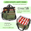 Tirrinia 24 Cans Insulated Soft Cooler Bag