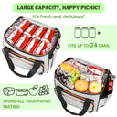 Tirrinia 24 Cans Insulated Soft Cooler Bag detail view