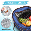 Tirrinia Insulated Women Cooler Tote Bag close-up detail