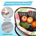 Tirrinia Insulated Women Cooler Tote Bag close-up detail