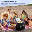 Tirrinia Outdoor Cooler with Wine Compartment detail view
