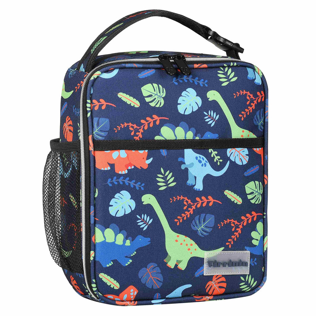 Tirrinia Kid's Blue Dino Lunch Bag -  product photo