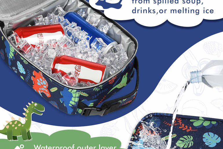 Tirrinia Solid Color Insulated Lunch Cooler Bag product image 44