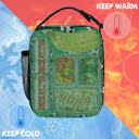 Tirrinia Sports-Themed Insulated Lunch Bag – Compact, Leakproof & Travel-Friendly