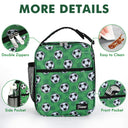Tirrinia Sports-Themed Insulated Lunch Bag – Compact, Leakproof & Travel-Friendly