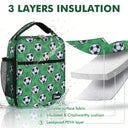 Tirrinia Sports-Themed Insulated Lunch Bag – Compact, Leakproof & Travel-Friendly