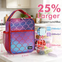 Tirrinia Sports-Themed Insulated Lunch Bag – Compact, Leakproof & Travel-Friendly