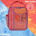 Tirrinia Sports-Themed Insulated Lunch Bag – Compact, Leakproof & Travel-Friendly