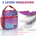 Tirrinia Sports-Themed Insulated Lunch Bag – Compact, Leakproof & Travel-Friendly