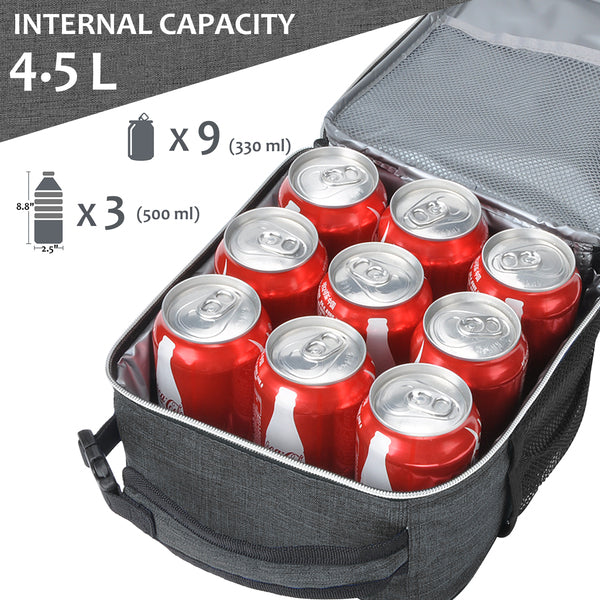 Tirrinia Solid Color Insulated Lunch Cooler Bag product image 37