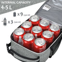Tirrinia Solid Color Insulated Lunch Cooler Bag product image 12