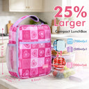 Tirrinia Sports-Themed Insulated Lunch Bag – Compact, Leakproof & Travel-Friendly
