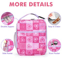 Tirrinia Sports-Themed Insulated Lunch Bag – Compact, Leakproof & Travel-Friendly