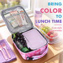 Tirrinia Sports-Themed Insulated Lunch Bag – Compact, Leakproof & Travel-Friendly