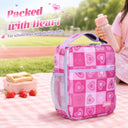 Tirrinia Sports-Themed Insulated Lunch Bag – Compact, Leakproof & Travel-Friendly