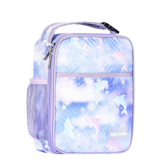 Tirrinia Kids' Purple Dolphin Lunch Bag - Home and Garden product photo