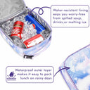 Tirrinia Solid Color Insulated Lunch Cooler Bag