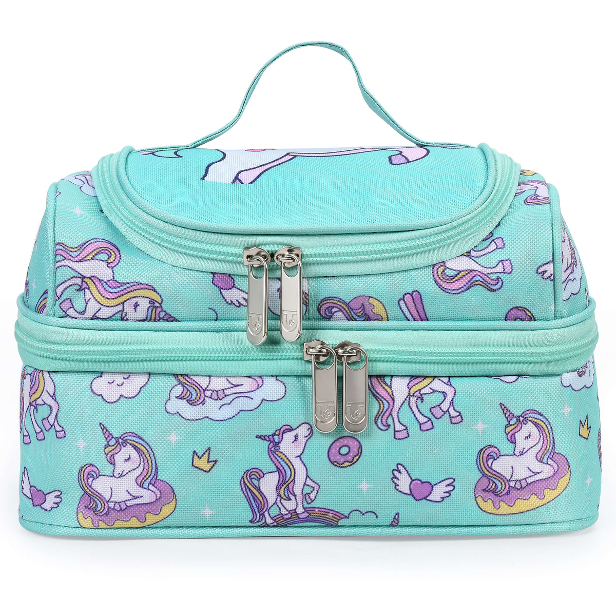 Tirrinia Kids Insulated Lunch Bag – Leak-Proof Double Decker Cooler Tote