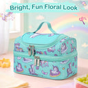 Tirrinia Kids Insulated Lunch Bag – Leak-Proof Double Decker Cooler Tote