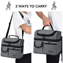 Tirrinia Lunch Tote Bag with Dual Compartment
