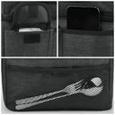 Tirrinia Lunch Tote Bag with Dual Compartment