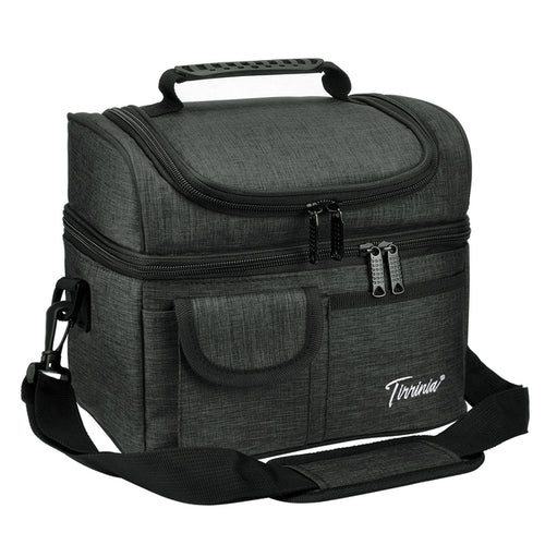 Tirrinia Lunch Tote Bag with Dual Compartment