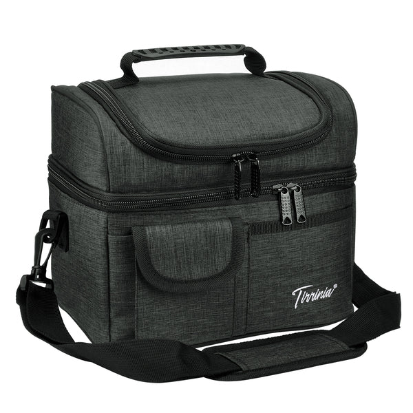Tirrinia Lunch Tote Bag with Dual Compartment