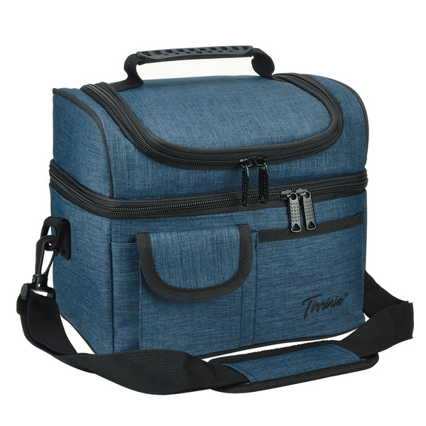 Tirrinia Lunch Tote Bag with Dual Compartment