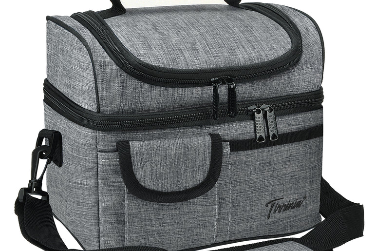 Tirrinia Lunch Tote Bag with Dual Compartment