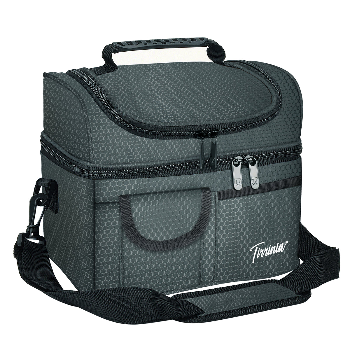 Tirrinia Lunch Tote Bag with Dual Compartment