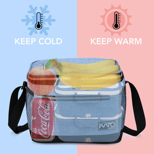 Kato By Tirrinia Medium Size Reusable Lunch Bag