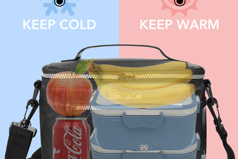 Leakproof Thermal Reusable Lunch Box Tote detail view