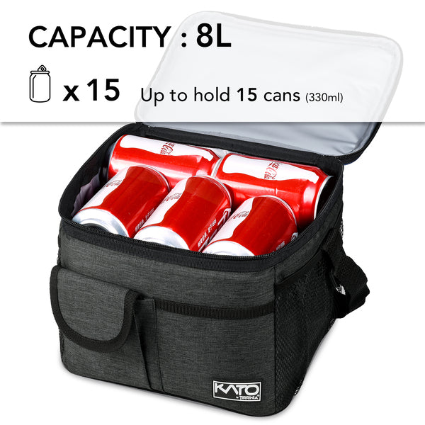 Kato By Tirrinia Medium Size Adult Lunch Bag with 4 Pockets
