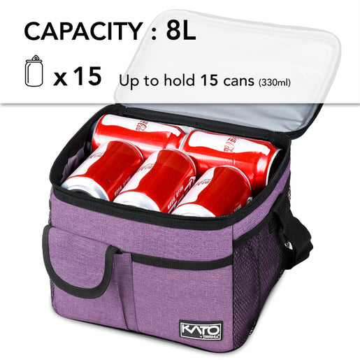 Kato By Tirrinia Medium Size Adult Lunch Bag with 4 Pockets