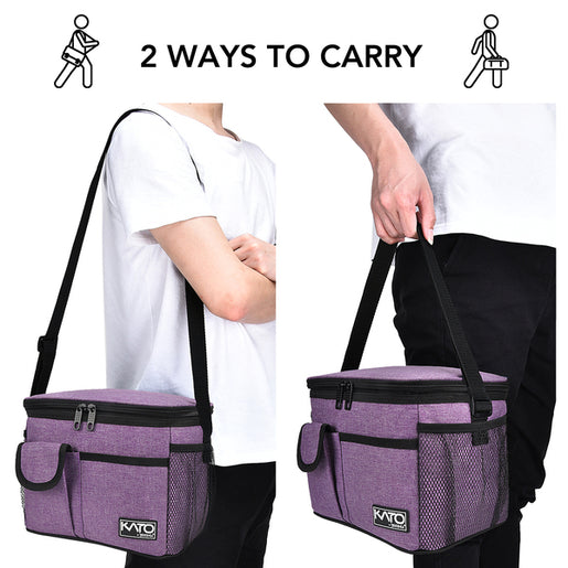 Kato By Tirrinia Medium Size Adult Lunch Bag with 4 Pockets