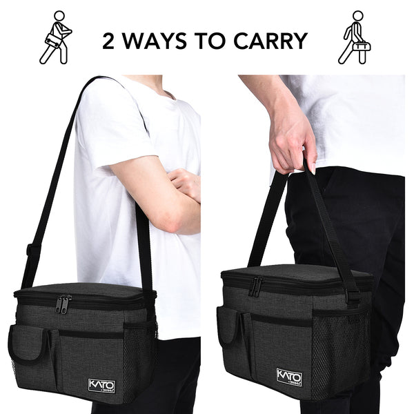 Kato By Tirrinia Medium Size Adult Lunch Bag with 4 Pockets
