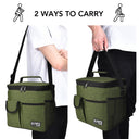 Tirrinia Reusable Lunch Cooler Bag with 4 Pockets newarrivals style