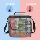 Tirrinia Large Leakproof Lunch Bag for Men