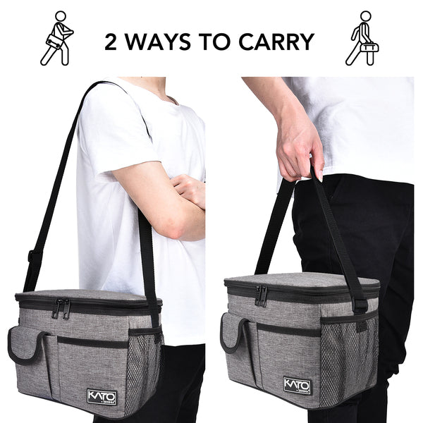 Kato By Tirrinia Medium Size Adult Lunch Bag with 4 Pockets