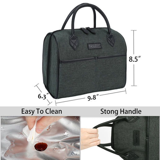 Tirrinia Women's Elegant Lunch Tote Bag for Work