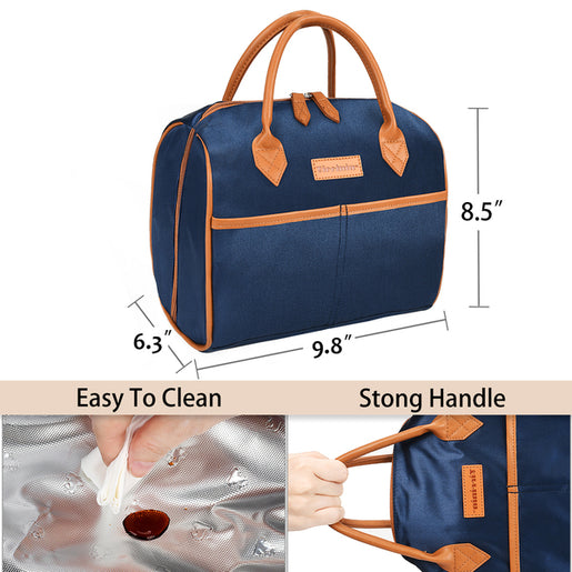 Tirrinia Women's Elegant Lunch Tote Bag for Work