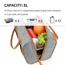 Tirrinia Women's Elegant Lunch Tote Bag for Work