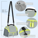 Tirrinia Lunch Cooler Tote for Camping size chart