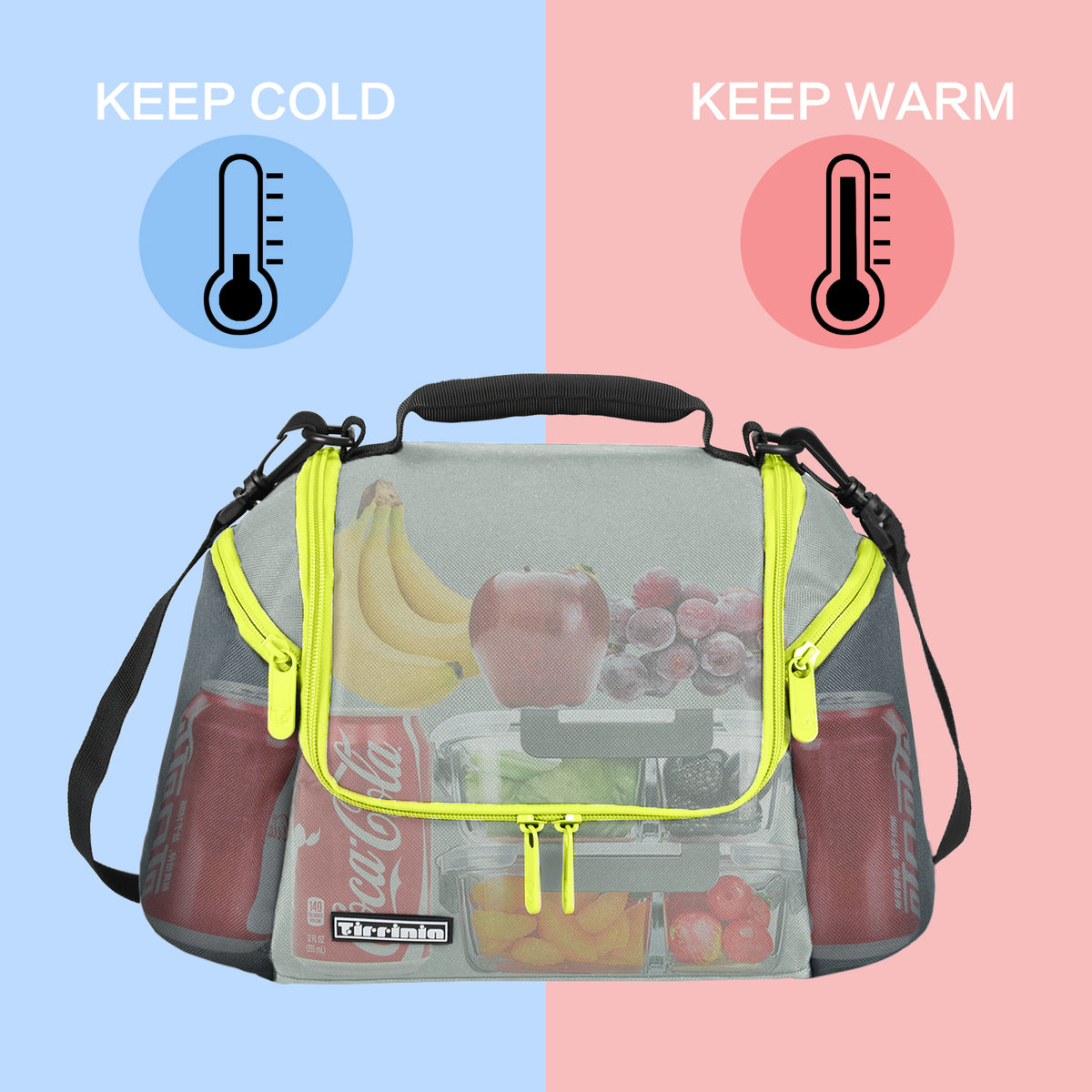 Tirrinia Lunch Cooler Tote for Camping